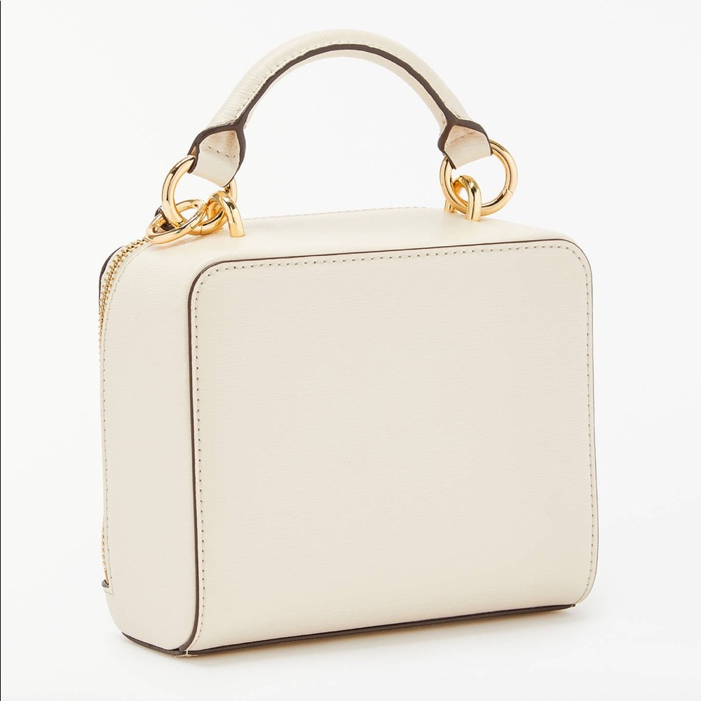 DKNY Sara Sutton Floral Appliqué Leather Crossbody - Picture 7 of 8